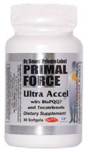 Ultra Accel PQQ and CoQ10 = Youthful Energy